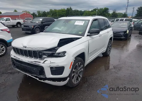 2022 Jeep Grand Cherokee Overland 4X4 z USA, uszkodzony, nr VIN 1C4RJHDG8N8616063